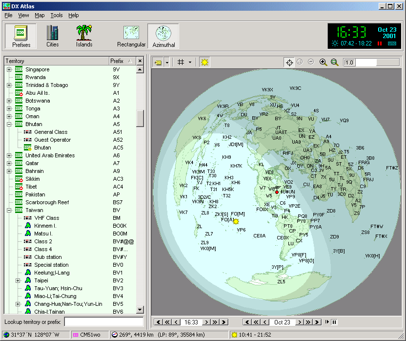 gprojector turn azimuth map to equirectangular